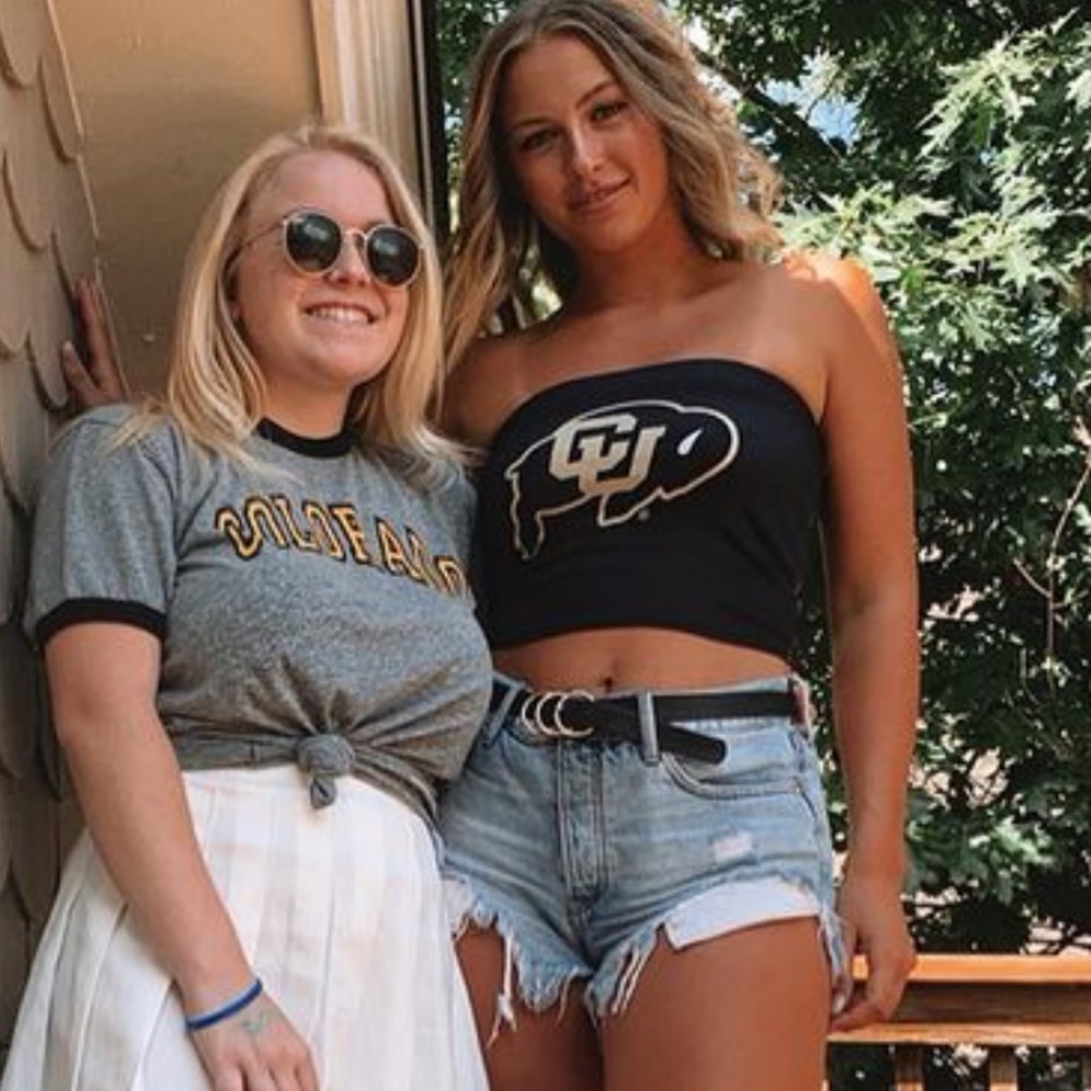 CU BOULDER BANDEAU TOP